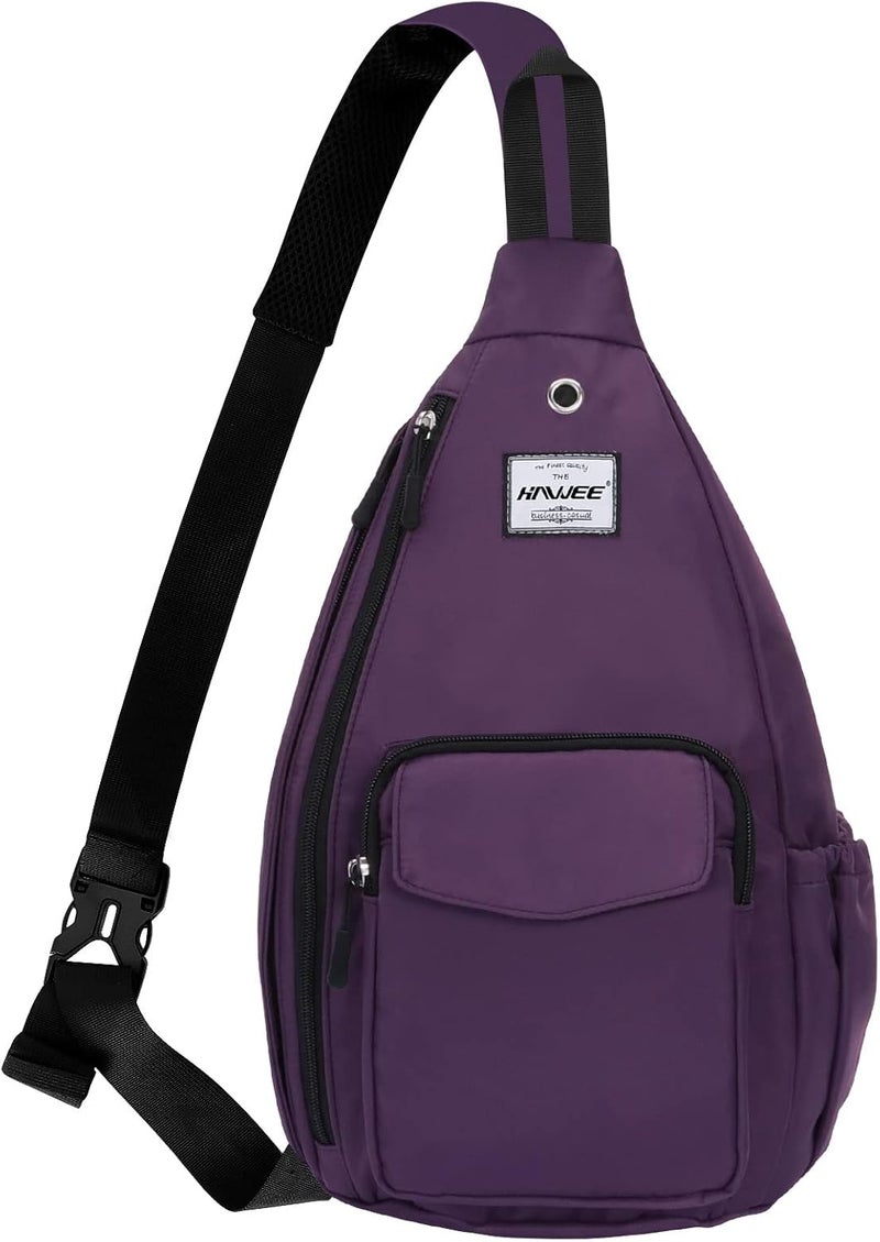HAWEE Backpack Sling for Women Anti-Water Crossbody Bag Inclined Adjustable Pack | Casual, Adjustable Strap, Water Repellent, for Travel/Sport - Image 1